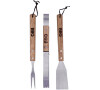 TORO nÁČINÍ GRILOVACÍ BBQ SET 3KS DŘEVĚNÁ RUKOJEŤ