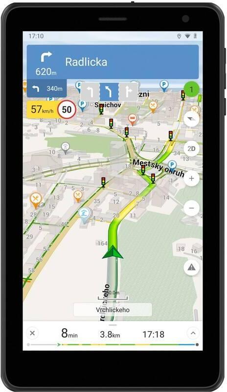 Tablet s GPS navigací Navitel T797 4G, černý