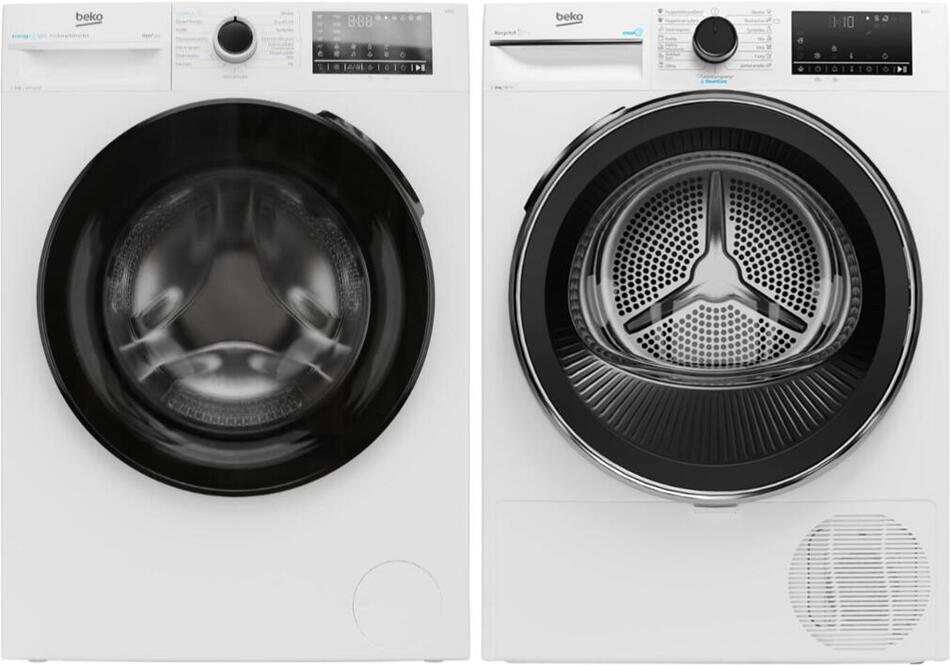 SET Pračka BEKO BM3WFU4941WC + Sušička prádla BEKO DPY 8506 GXB2