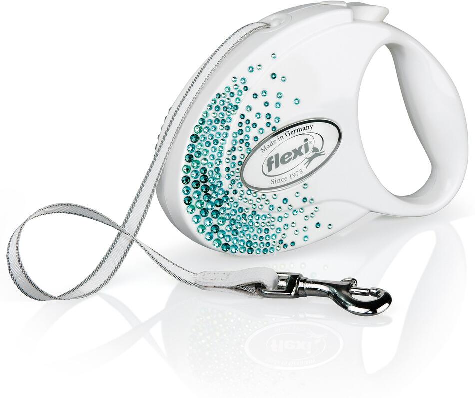 Flexi Vodítko Glam Splash M pásek 5m Ocean