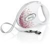 Flexi Vodítko Glam Splash M pásek 5m Pink