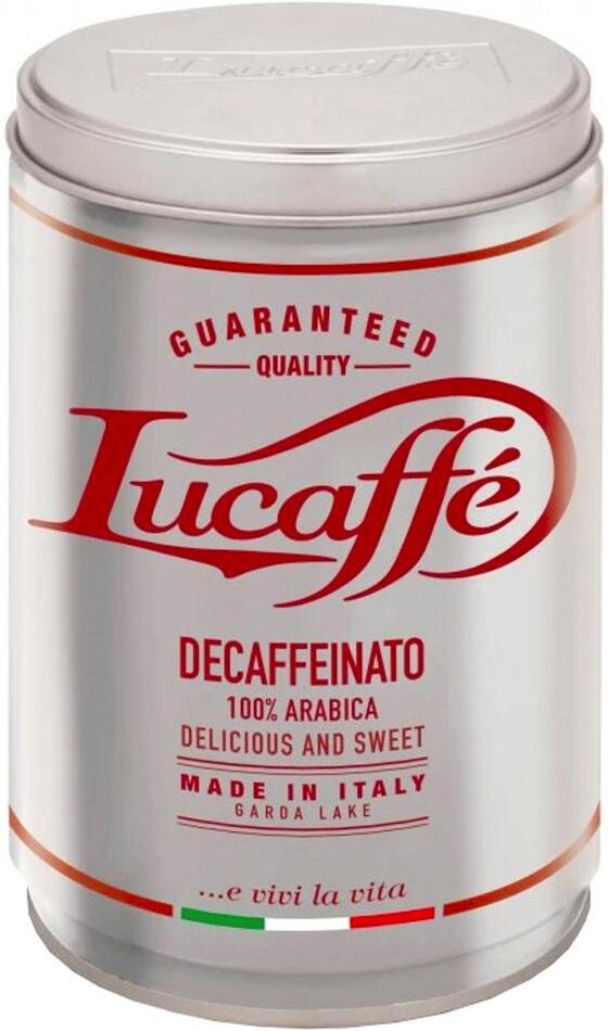 Mletá káva Lucaffé DÓZA BEZKOFEINOVÁ MLETÁ 250G