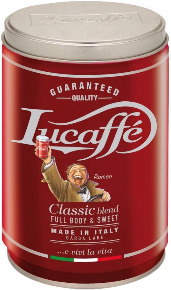 Mletá káva Lucaffé DÓZA(80/20) CLASSIC MLETÁ 250G