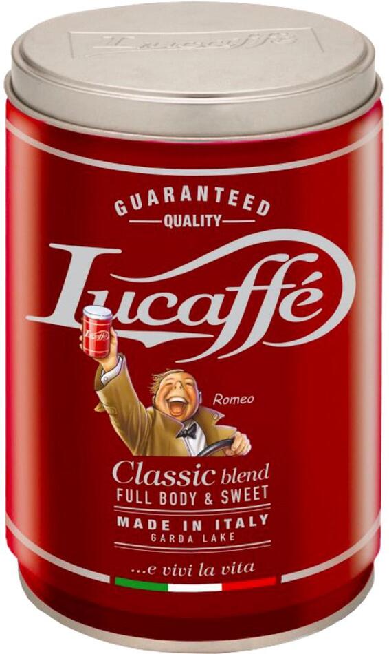 Zrnková káva Lucaffé DÓZA(80/20)CLASSIC ZRNKOVÁ250G