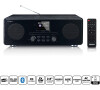 Rádio DAB+ FM s přehrávačem CD MP3 Bluetooth® Černá Lenco DAR-061BK