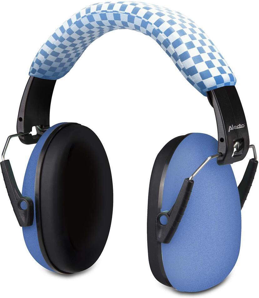 Chrániče sluchu pro kojence a batolata Modrá Alecto BV-71BW