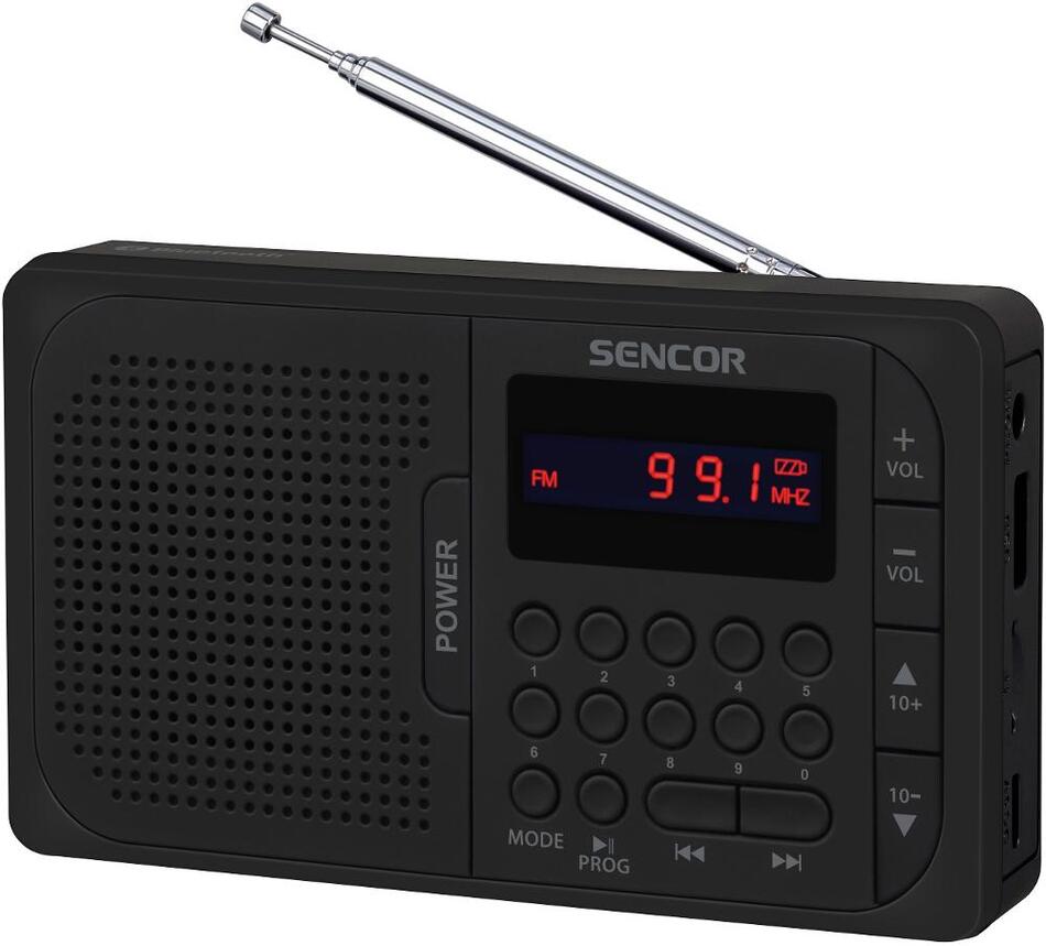 Osobní rádio Sencor SRD 216 BK