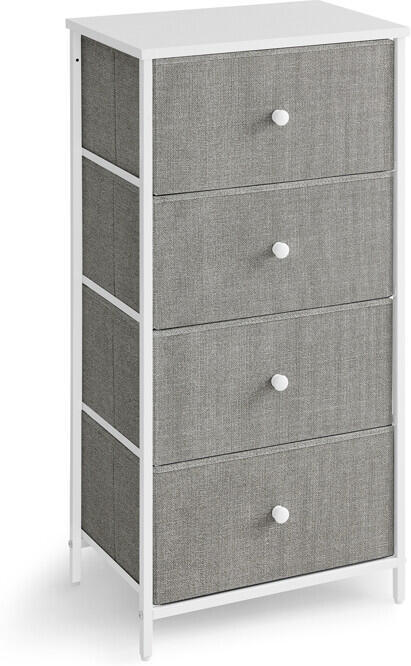 Komoda 45x30x92cm, mdf, šedá, AUK-E1031 GREY Autronic