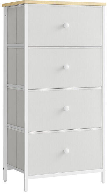 Komoda 45x30x92cm, mdf, bílá, AUK-E1031 WT Autronic