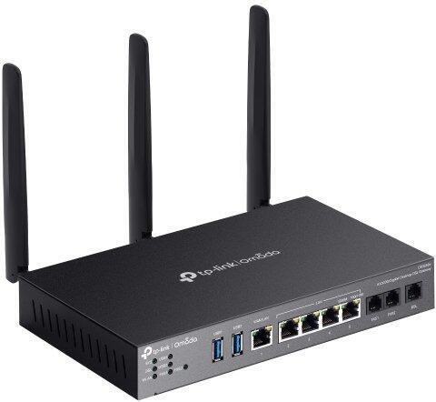 Router TP-Link DR3650V VPN WiFi 6, 1x GWAN + 4x GLAN, 1x DSL, 2x FXS, USB, Omáda SDN