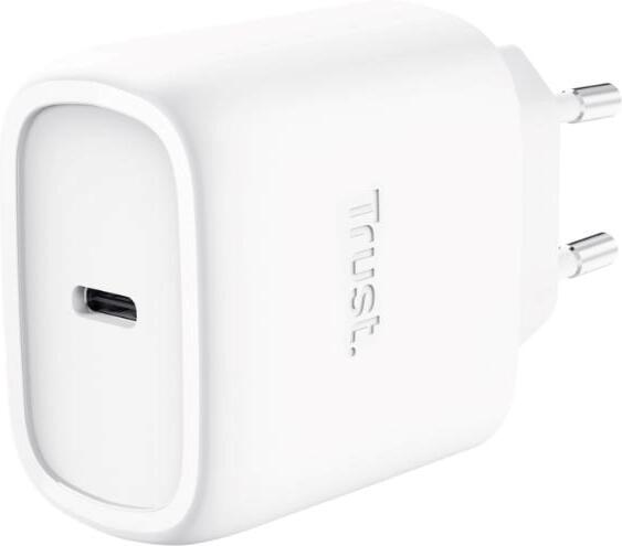 TRUST GaN Nabíječka MAXO 45W, USB-C, bílá (25522)