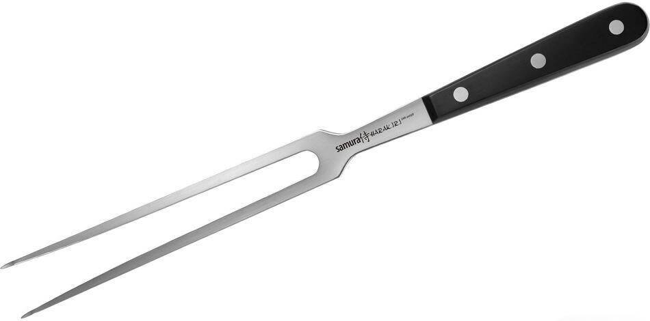 Vidlička na maso Samura HARAKIRI 20 cm (SHR-0065B), černá
