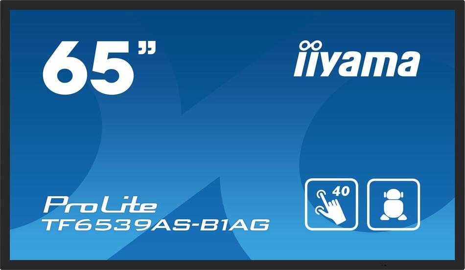 65" IIYAMA TF6539AS-B1AG:IPS,4K,Android