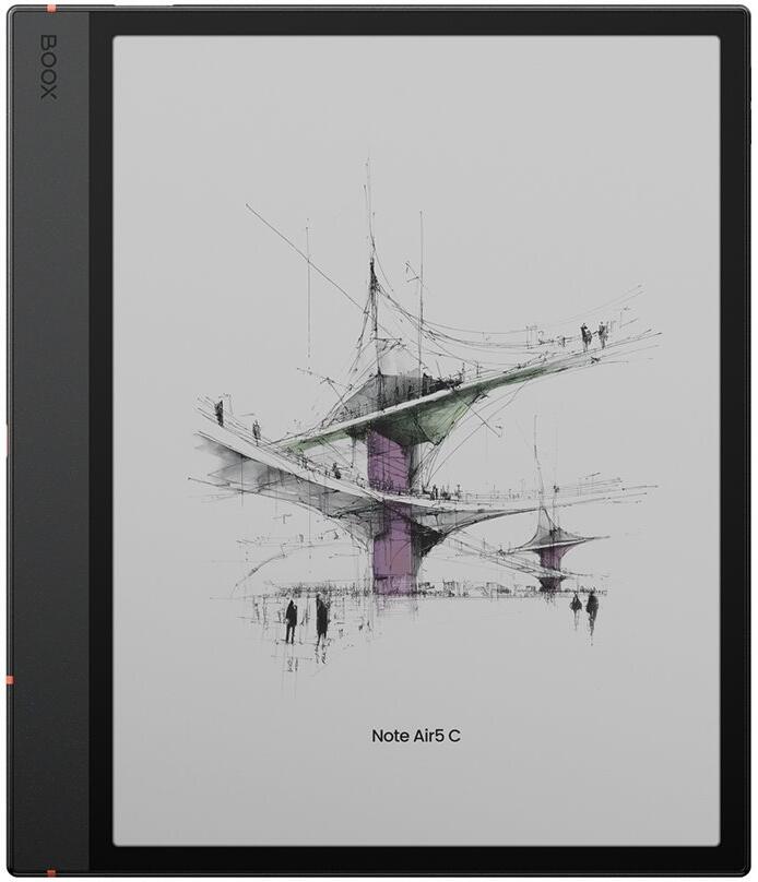 E-book ONYX BOOX NOTE AIR 5 C, 10,3" Kaleido 3, 64GB, podsvícená, Bluetooth, Android 15, E-ink displej