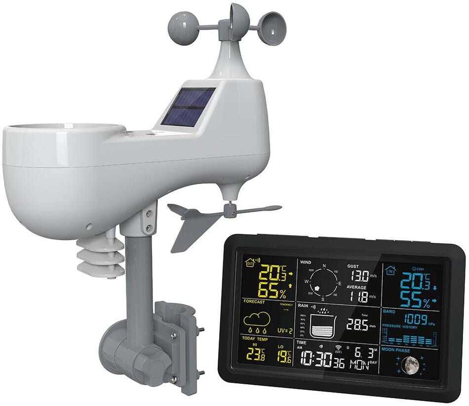 Meteorologická stanice Wi-Fi Bílá Alecto WS5100