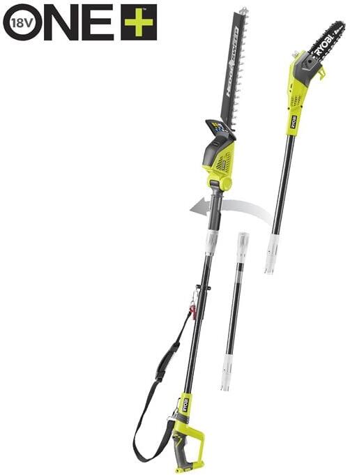 Ryobi OPP1820PT1845-0 18V ONE+™ 20cm prořezávací pila a 45cm nůžky na živý plot