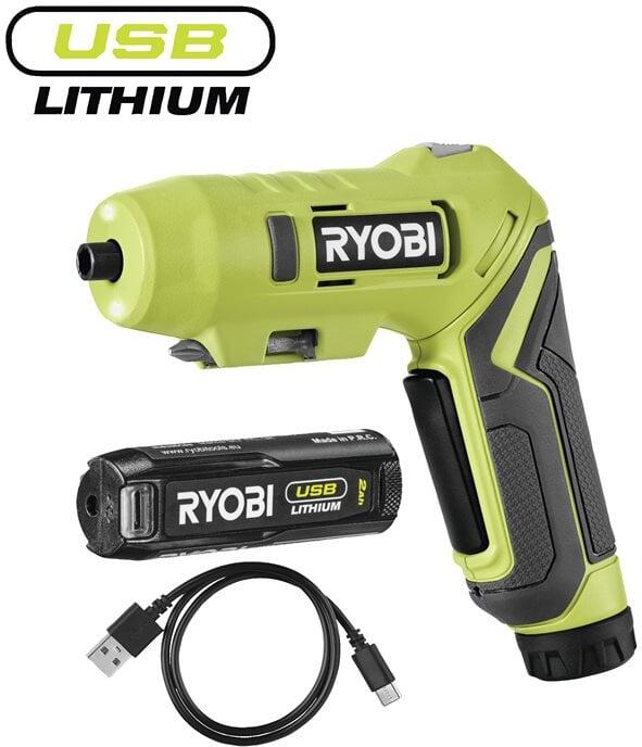 Ryobi RSDP4-120G 4V USB Lithium™ Šroubovák s otočnou hlavou
