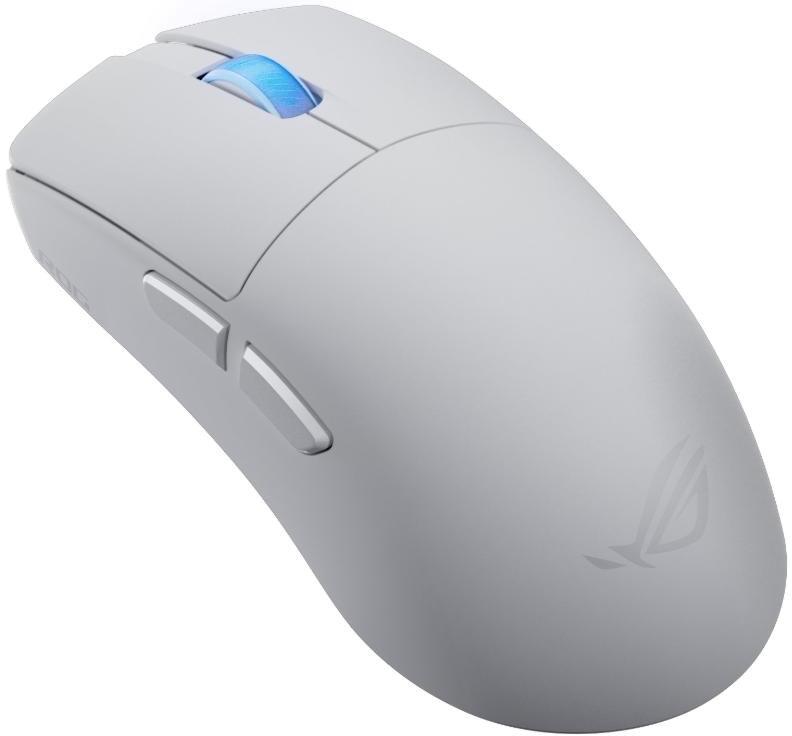 ASUS Herní myš ROG Harpe II Ace, Bezdrátová, bílá (90MP0490-BMUA10)