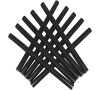 Skimender Poly Sticks 8 mm black 10 kusů