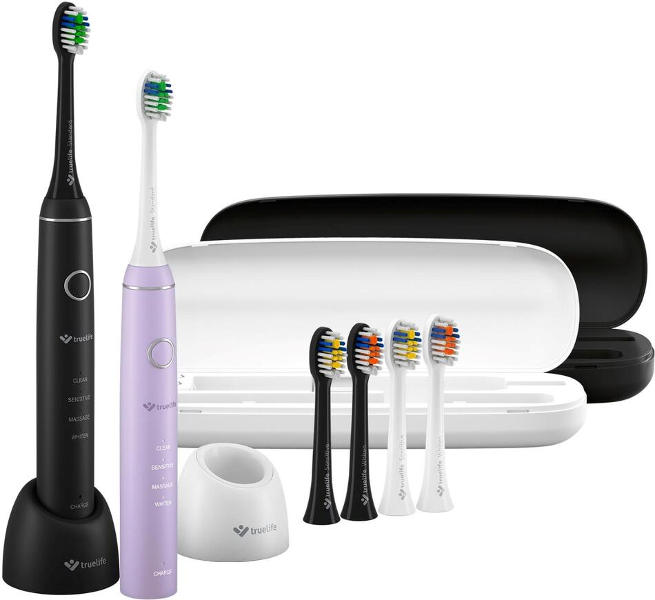 TrueLife SonicBrush Compact Duo Black / Lavender