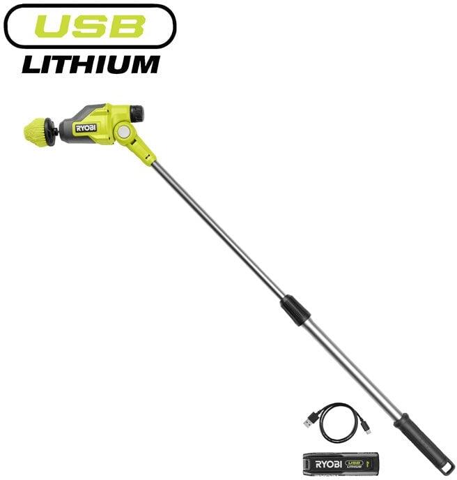 Ryobi RTS4-120G USB Lithium™ Teleskopický kartáč