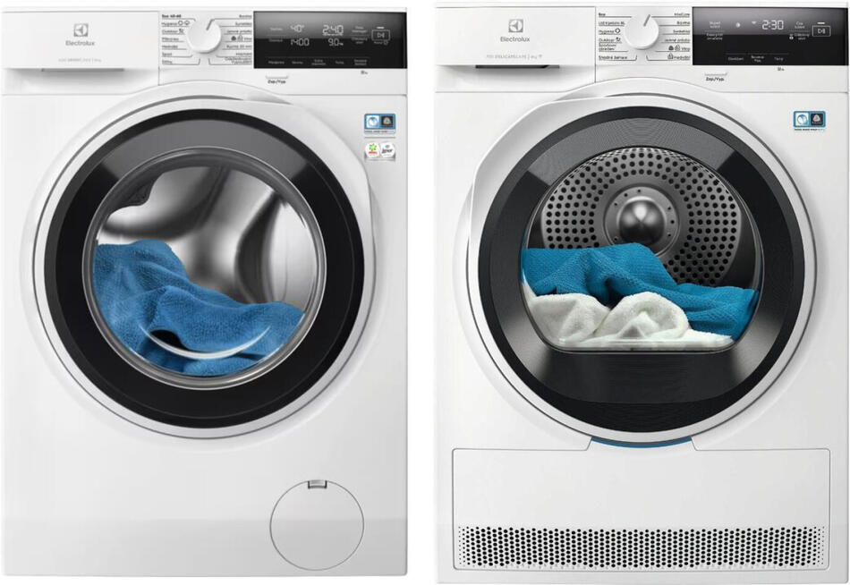 SET Pračka Electrolux 600 SensiCare® EW6F3484C + Sušička prádla Electrolux EW7D384UCC