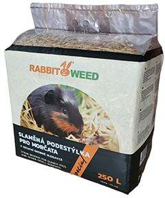 Rabbit Weed Podestýlka slaměná pro morčata SPECIÁL RabbitWeed 250l