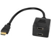 Adaptér CABLETECH KOM0950 HDMI/2x HDMI