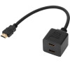 Adaptér CABLETECH ZLA0791 HDMI/2x HDMI