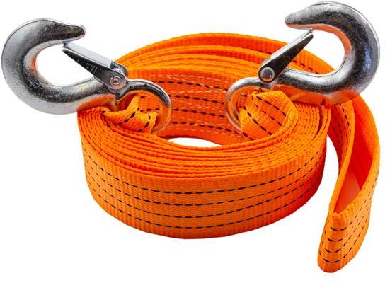 Lano tažné 2500kg s karabinami CARGUARD 55772A