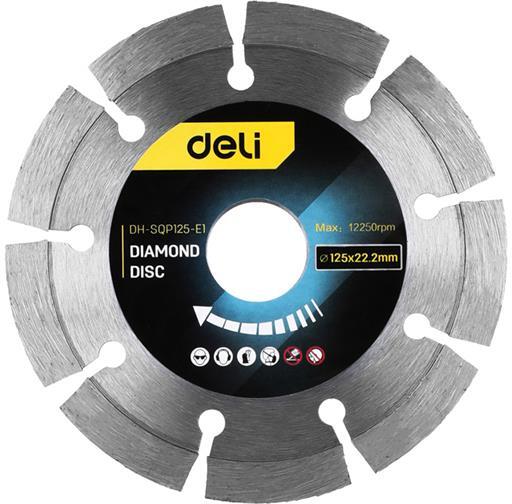 Kotouč pilový diamantový DELI EDH-SQP125-E1 125x22,2mm