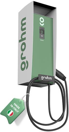 Nástěnná kovová skříň GZ02M pro wallbox Grohm