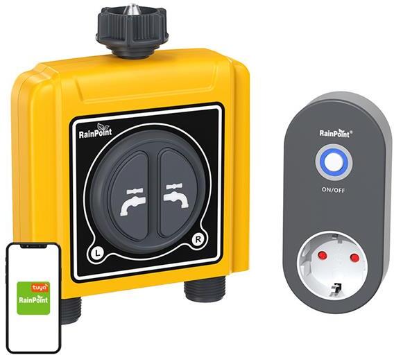 Dvouzónový ovladač zavlažování RAINPOINT TTV203FRF
