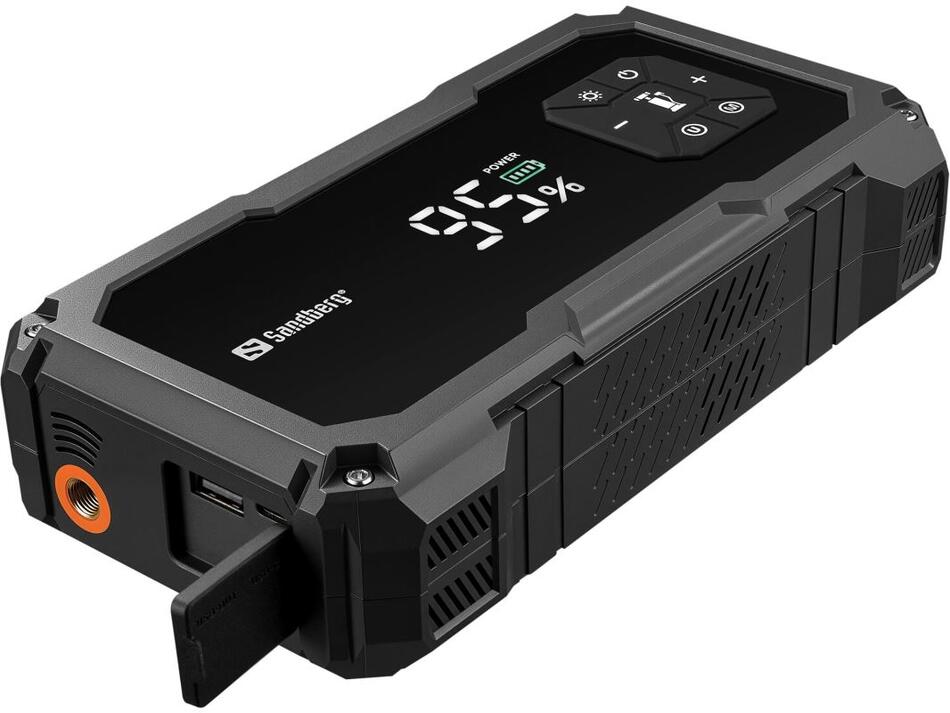 Sandberg Car Jump Starter TirePump Powerbanka 10000 mAh, černá (421-21)