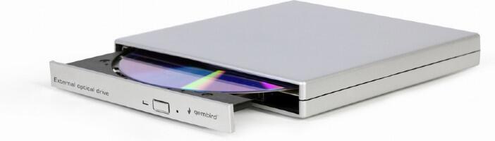 Gembird externí USB DVD mechanika DVD-USB-021-SV