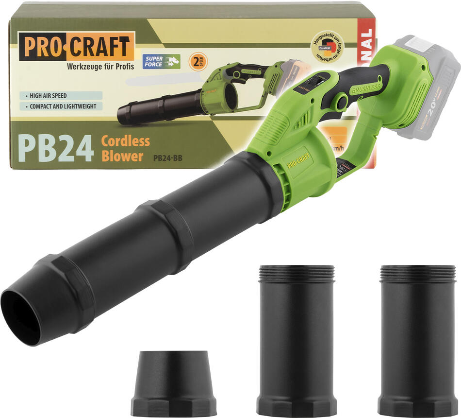 Foukač Procraft PB24 (bez baterie a nabíječky) / PB24bb