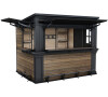 KETER DECO BAR DUO domek - Walnut