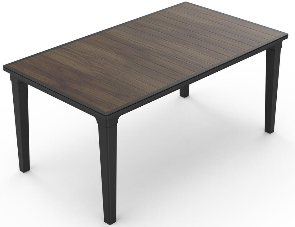 Zahradní stůl Keter Deco Futura 160 walnut / grafit