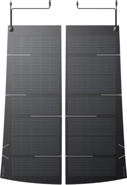 EcoFlow 256W fotovoltaická fólie pro vozy Tesla Model-3