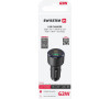 SWISSTEN CL ADAPTÉR USB-C PD + USB-A, 63W ČERNÝ
