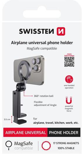 SWISSTEN UNIVERZÁLNÍ DRŽÁK SMARTPHONŮ MagSafe