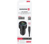 SWISSTEN CL ADAPTÉR USB-C PD + USB-A, 38W ČERNÝ + KABEL USB-C / USB-C, 1 M