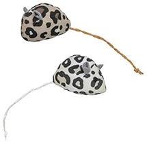 Hračka kočka Myška plyš s catnip 5cm, leopard 2ks Trixie
