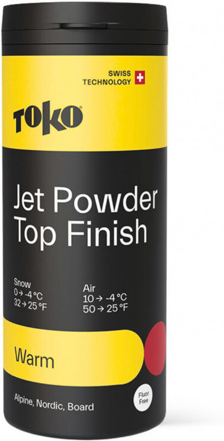 Vosk Toko Jet Powder Top Finish Warm, 30g
