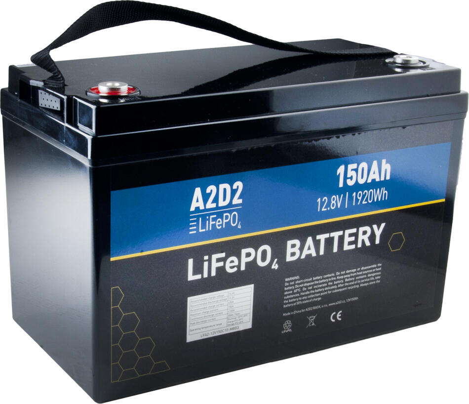 Baterie Avacom A2D2 - LiFePO4 12,8V 150Ah M8 (Gotion cells)