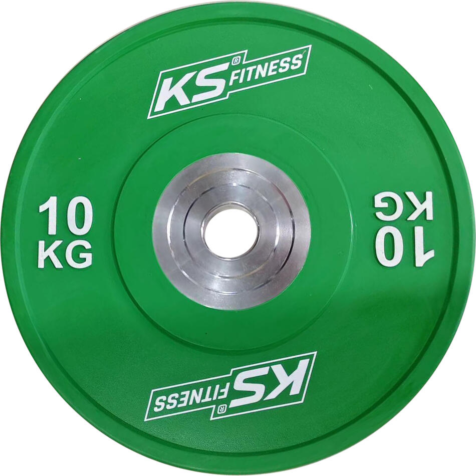 Celogumový kotouč s ocelovým středem 10 kg - průměr 50 mm