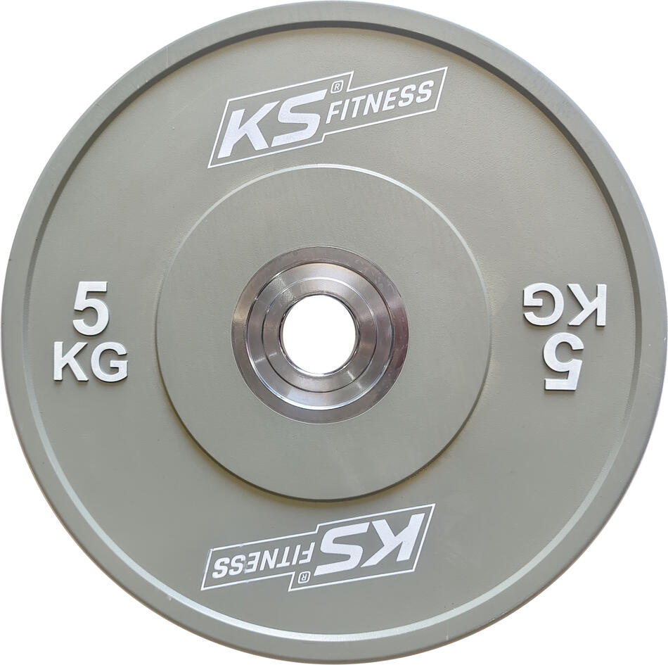 Celogumový kotouč s ocelovým středem 5 kg - průměr 50 mm