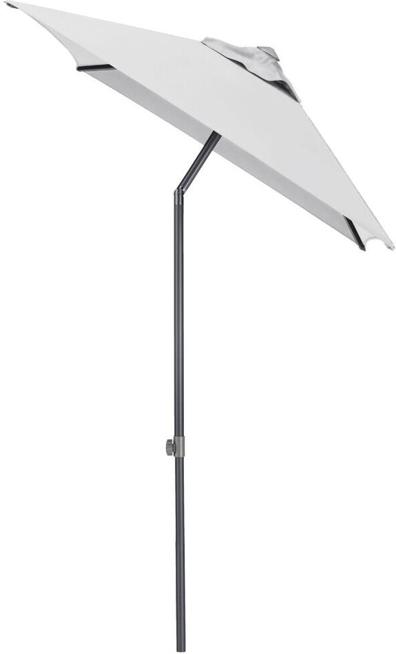 KETTLER Slunečník KETTLER EASY PUSH 150x210 cm - matný antracit/světle šedá - voděodolný