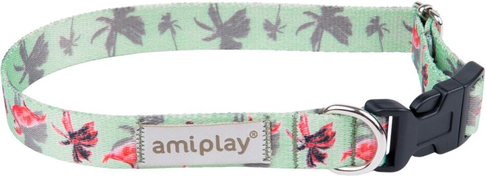 Amiplay Obojek nastavitelný BeHappy Flamingo - XL