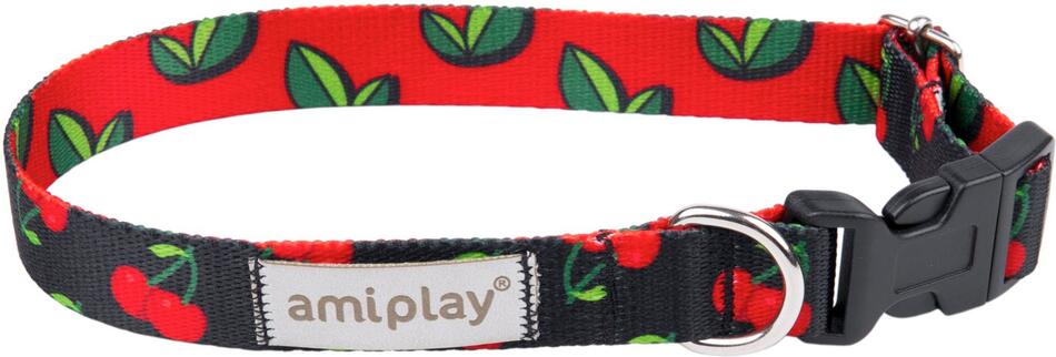 Amiplay Obojek nastavitelný BeHappy Cherry - XL